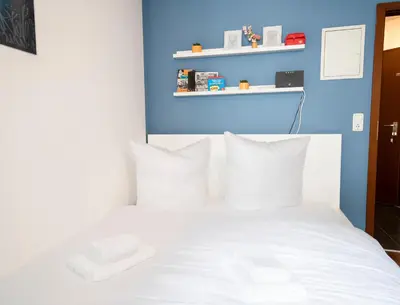 Ein Bett oder Betten in einem Zimmer der Unterkunft Chilly Studio - Super Central