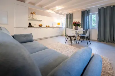 Ein Sitzbereich in der Unterkunft Casa La Fattoria Sole