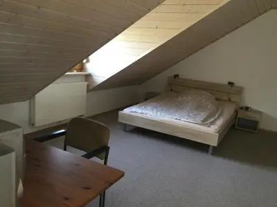 Ein Bett oder Betten in einem Zimmer der Unterkunft Sonniges Fleckchen