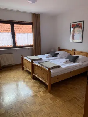 Ein Bett oder Betten in einem Zimmer der Unterkunft Hotel Bettelhaus