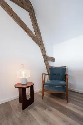 Ein Sitzbereich in der Unterkunft FREYZEIT Häuschen in Wachenheim an der Weinstraße