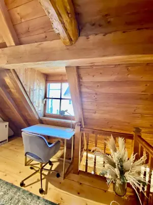 Grundriss der Unterkunft Mein MINI-HAUS - 2 Zimmer - Smart-TV - Stein & Holz