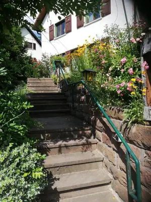 Ein Garten an der Unterkunft La casita linda