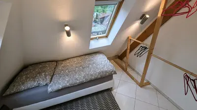 Ein Sitzbereich in der Unterkunft WOLKENFREI - ankommen und Zuhause fühlen - Apart-VL