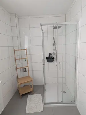 Ein Badezimmer in der Unterkunft Im Herzen von Hauenstein