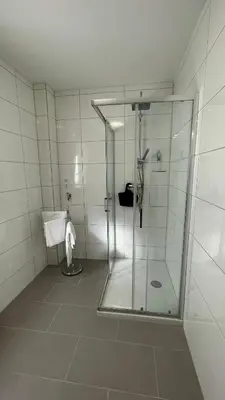 Ein Badezimmer in der Unterkunft Im Herzen von Hauenstein