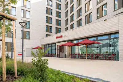 Das Gebäude in dem sich das Hotel befindet
