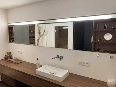 Ein Badezimmer in der Unterkunft SweetSuites 40A Lavendelhaus