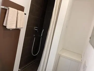 Ein Badezimmer in der Unterkunft SweetSuites 40A Lavendelhaus