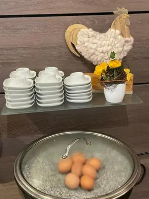 Essen im Hotel oder in der Nähe