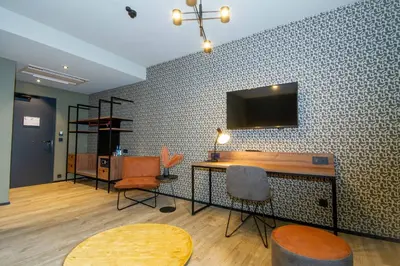 TV/Unterhaltungsangebot in der Unterkunft DAS Hotel by Hopfenschlingel