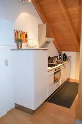 Küche/Küchenzeile in der Unterkunft Prinz City Apartments