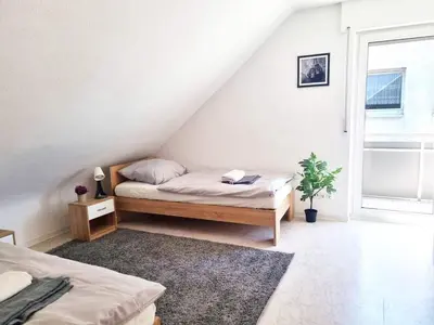 Grundriss der Unterkunft Fully equipped Apartment with big balcony and cozy living room