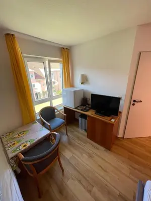 TV/Unterhaltungsangebot in der Unterkunft City Pension