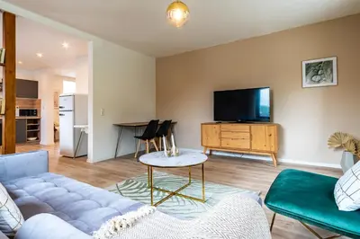 TV/Unterhaltungsangebot in der Unterkunft RELAX-Apartment - Sauna & Spacious, Garage, 105 m2