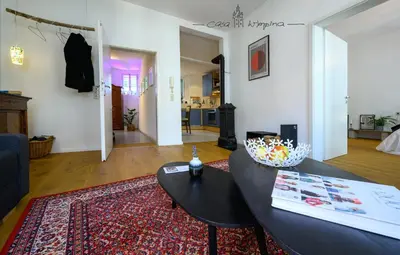 TV/Unterhaltungsangebot in der Unterkunft Casa Wimpina - geschmackvolles Appartement im Herzen der Altstadt