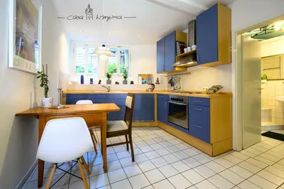 Küche/Küchenzeile in der Unterkunft Casa Wimpina - geschmackvolles Appartement im Herzen der Altstadt