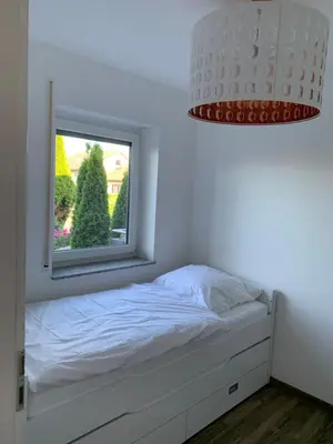 Ein Bett oder Betten in einem Zimmer der Unterkunft Ferienwohnungen Gergert Nr4