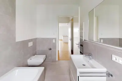 Ein Badezimmer in der Unterkunft Penthouse Albterrassen mit toller Ausstattung!