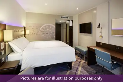 TV/Unterhaltungsangebot in der Unterkunft Premier Inn Heidelberg City Bahnstadt