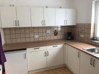 Küche/Küchenzeile in der Unterkunft Gästehaus Lützelbach