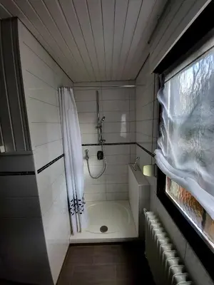 Ein Badezimmer in der Unterkunft Ferienwohnung Theresa