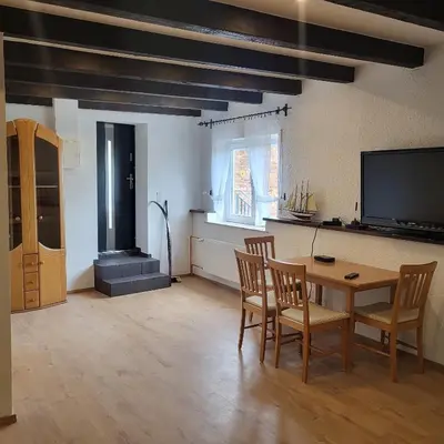 TV/Unterhaltungsangebot in der Unterkunft Ferienwohnung Monteurwohnung