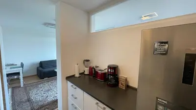 Küche/Küchenzeile in der Unterkunft 1,5 Zimmerwohnung in Heidelberg