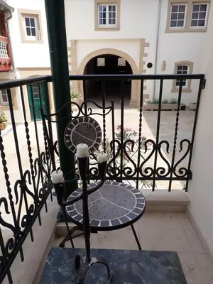 Ein Balkon oder eine Terrasse in der Unterkunft Karlbacher Domizil Ferienwohnungen