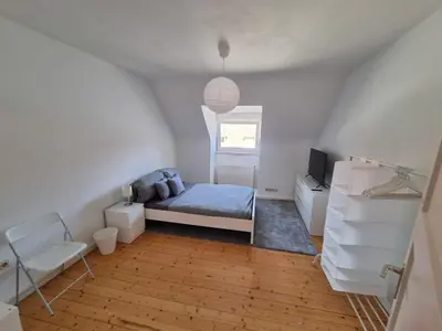 Ein Bett oder Betten in einem Zimmer der Unterkunft Süße Marie 5