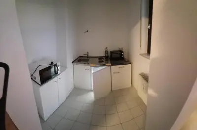 Küche/Küchenzeile in der Unterkunft feel-good-appartements