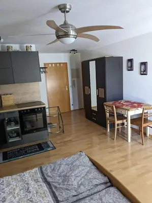 Küche/Küchenzeile in der Unterkunft Apartment in Ludwigsburg