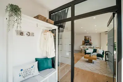 Ein Badezimmer in der Unterkunft Appartio-80qm-ländlich-luxuriös
