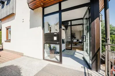 Ein Balkon oder eine Terrasse in der Unterkunft Appartio-80qm-ländlich-luxuriös