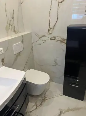 Ein Badezimmer in der Unterkunft Charmante Ferienwohnung mit Klimaanlage !