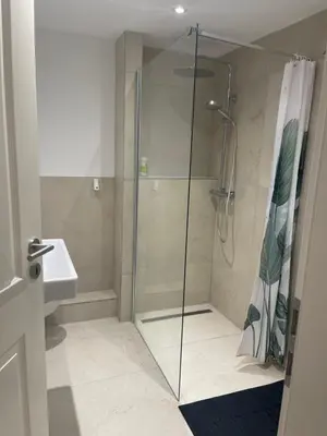 Ein Badezimmer in der Unterkunft Tiny GetAway in Eberbach im Odenwald bei Heidelberg