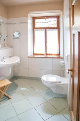 Ein Badezimmer in der Unterkunft Der espenhof Landhotel, Tagungshotel & Weingut