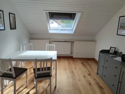 Küche/Küchenzeile in der Unterkunft Gästehaus Windheim Grötzingen