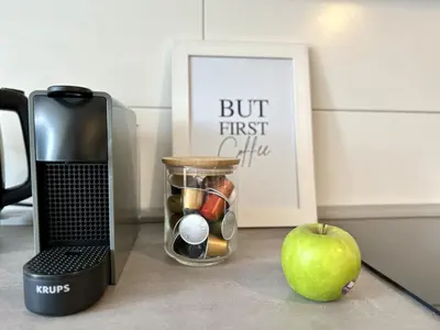Kaffee-/Teezubehör in der Unterkunft MyStay I Central Lofts I Superior Design Apartments Heidelberg