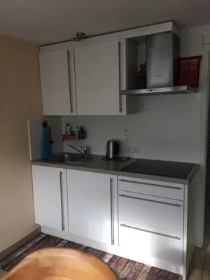 Küche/Küchenzeile in der Unterkunft Ferienwohnung Familie David
