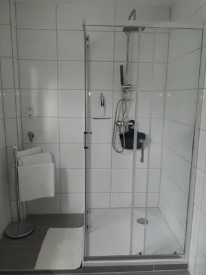 Ein Badezimmer in der Unterkunft Fewo- Daniela