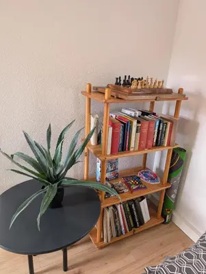 Die Bibliothek in der Ferienwohnung
