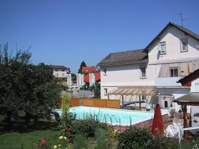 Der Swimmingpool an oder in der Nähe von Alte Försterei
