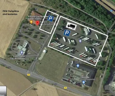 Die Umgebung um das Hotel