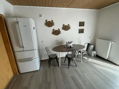 Küche/Küchenzeile in der Unterkunft Schicke Ferienwohnung Philippsburg