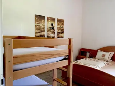 Ein Bett oder Betten in einem Zimmer der Unterkunft Josefshof