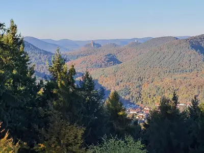 Naturlandschaft in der Nähe des Bauernhofs