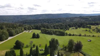 Naturlandschaft in der Nähe der Pension