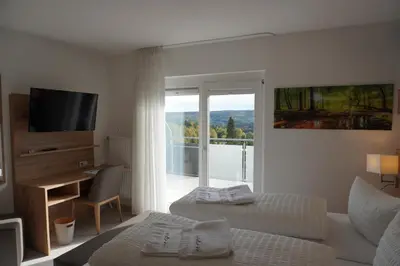 TV/Unterhaltungsangebot in der Unterkunft Hotel Talblick
