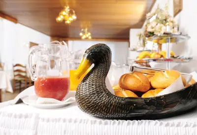 Essen im Hotel oder in der Nähe